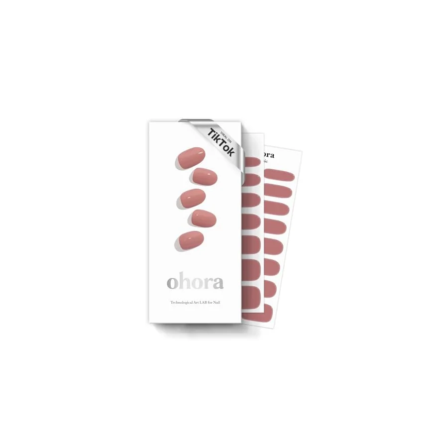 Additional view of Ohora N Ash Pink Semi-Cured Gel Manicure