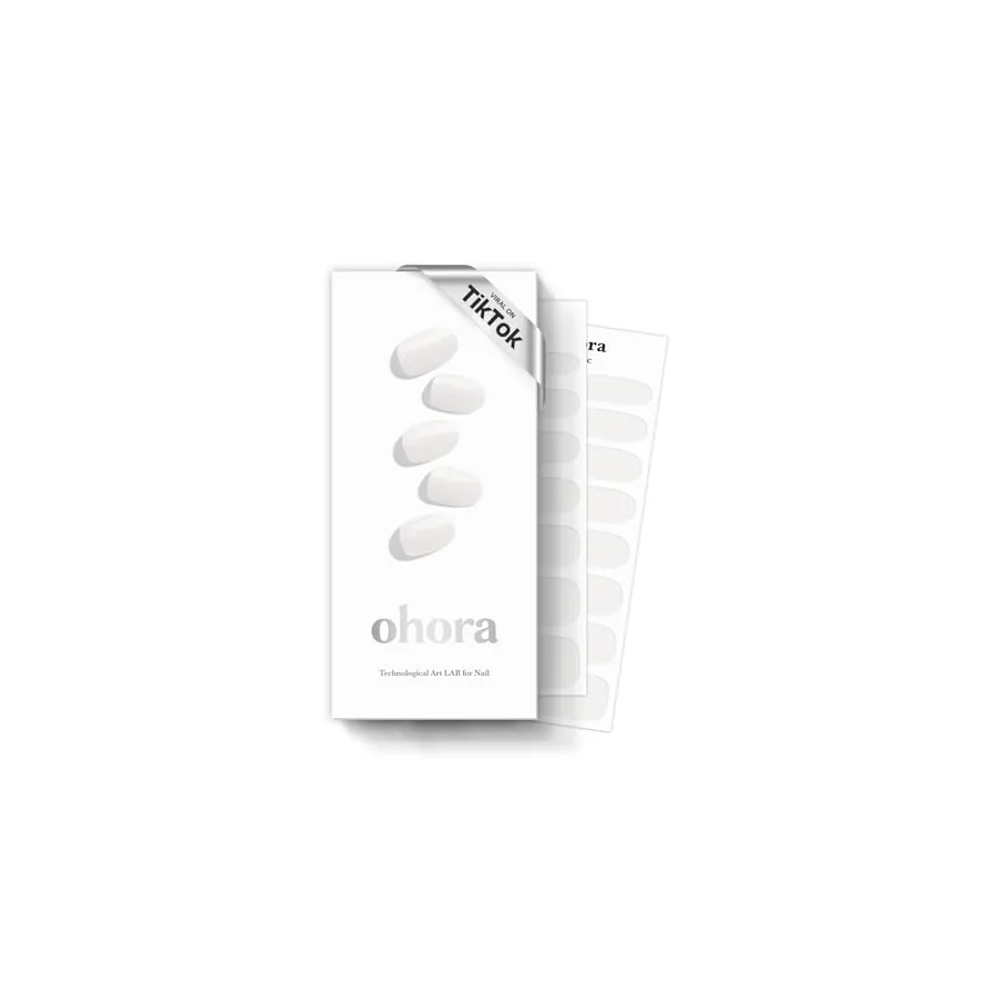 Additional view of Ohora N Clean White Semi-Cured Gel Manicure
