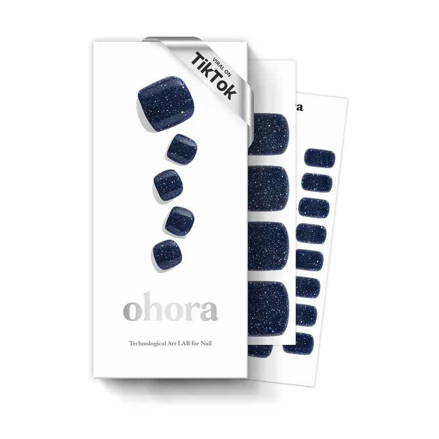 Ohora P Starry Night Semi-Cured Gel Pedicure