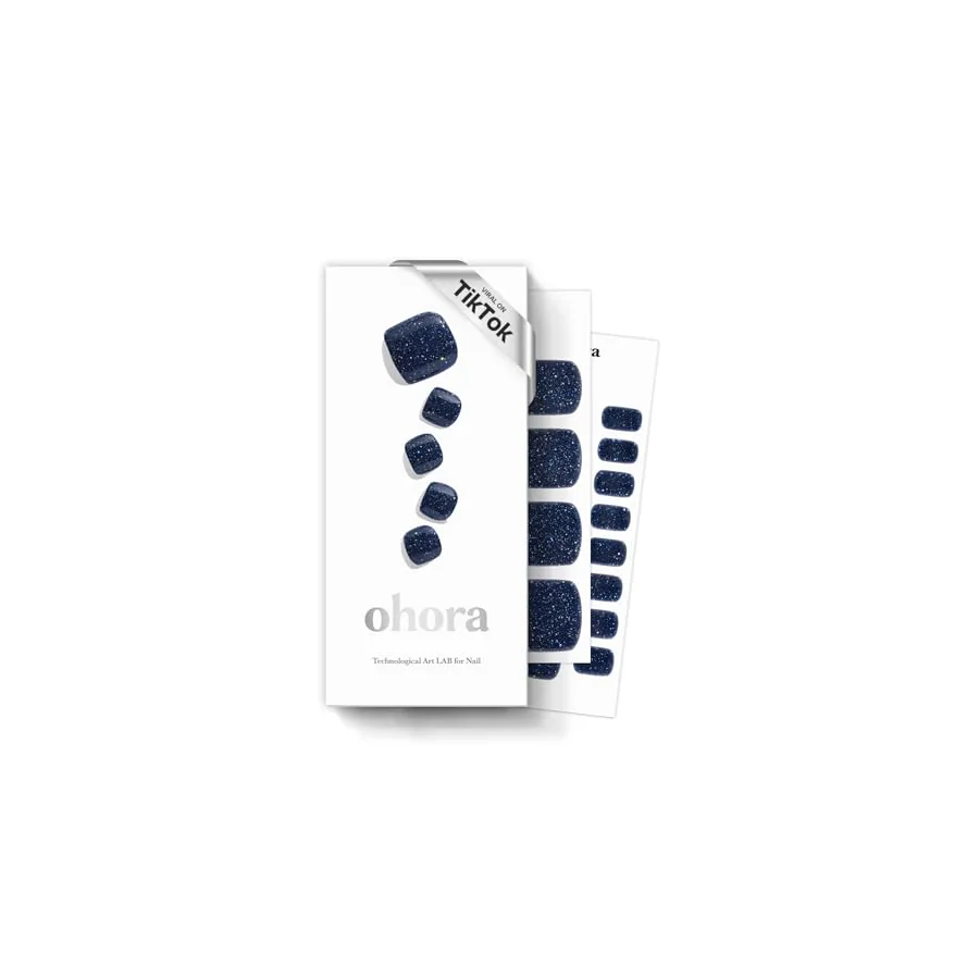 Additional view of Ohora P Starry Night Semi-Cured Gel Pedicure