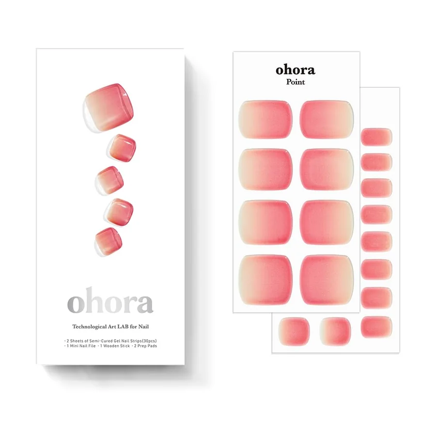 Ohora P Basic Mood Semi-Cured Gel Pedicure