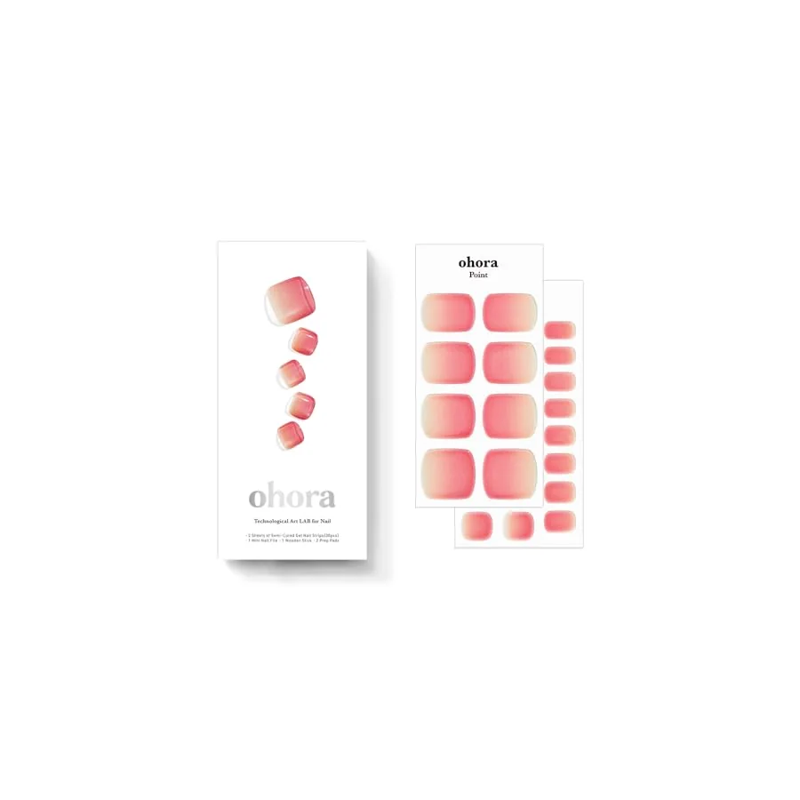 Additional view of Ohora P Basic Mood Semi-Cured Gel Pedicure