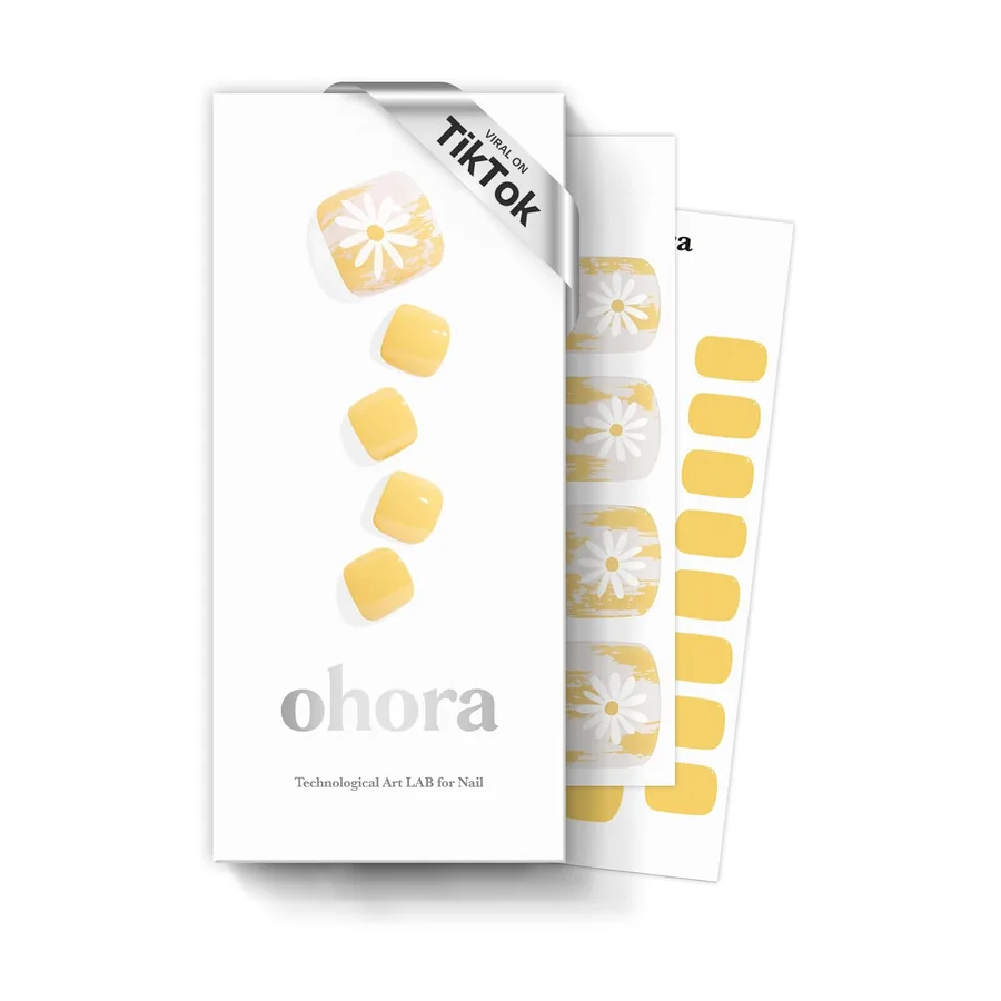 Ohora P Sun Daisy Semi-Cured Gel Pedicure