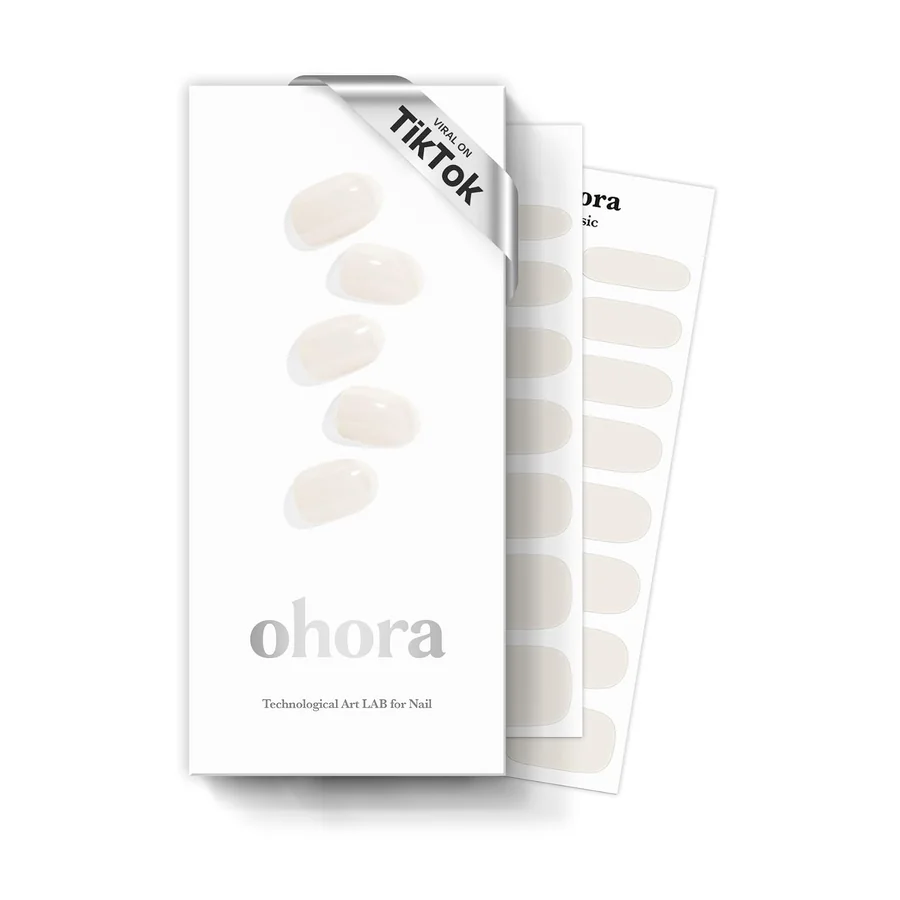 Ohora N Cream Cotton Semi-Cured Gel Manicure