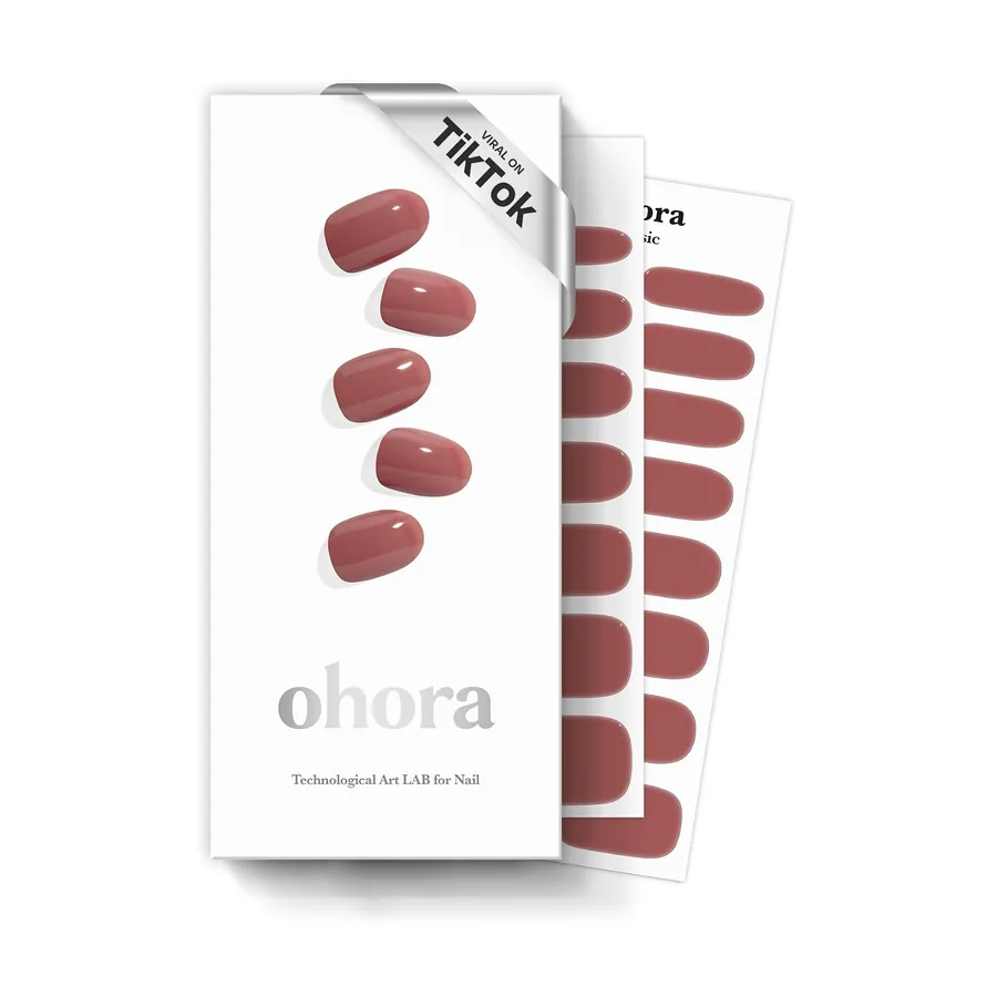 Ohora N Cream Rose Semi-Cured Gel Manicure