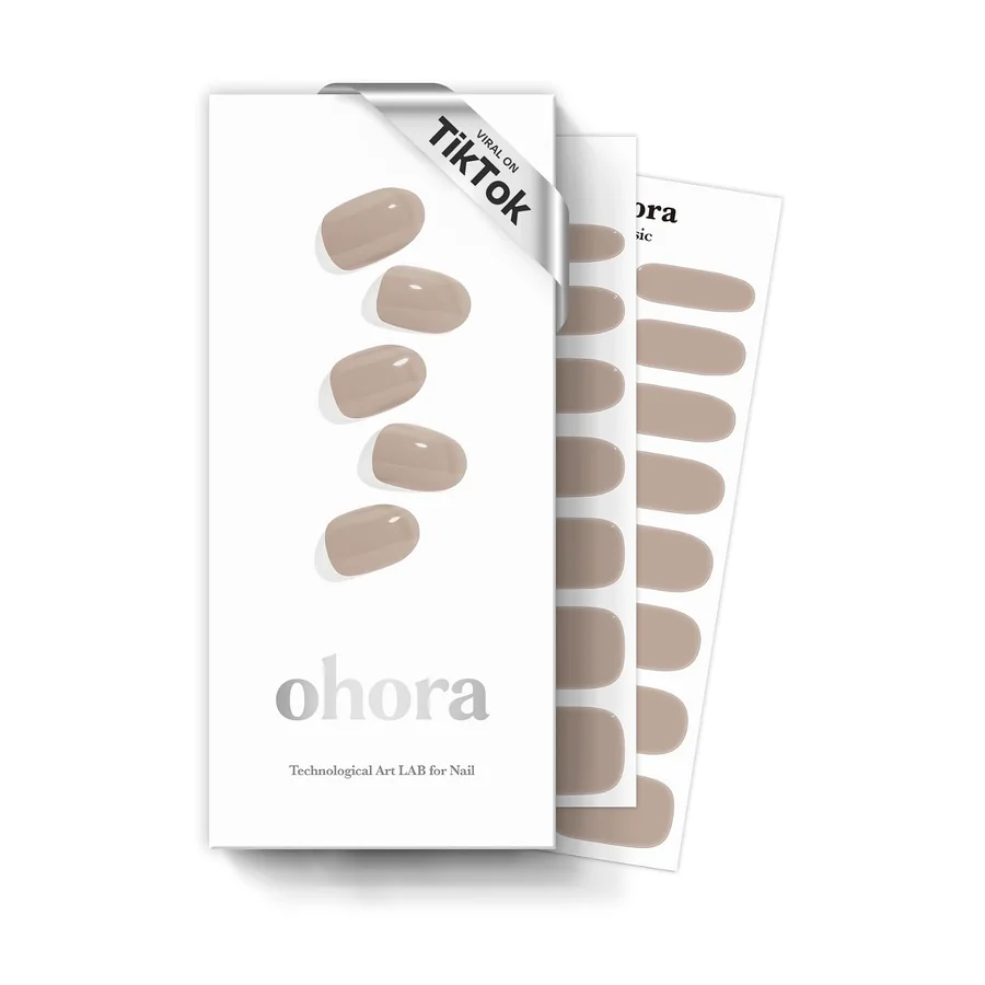 Ohora N Cream Beige Semi-Cured Gel Manicure