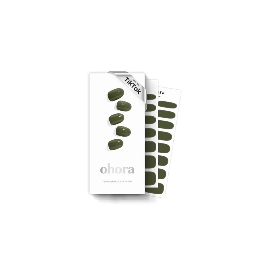 Additional view of Ohora N Cream Moss Semi-Cured Gel Manicure