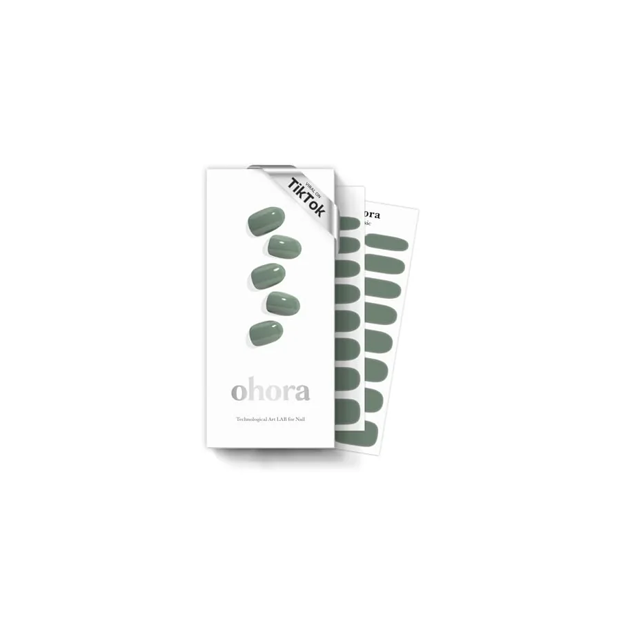 Additional view of Ohora N Cream Leaf Semi-Cured Gel Manicure