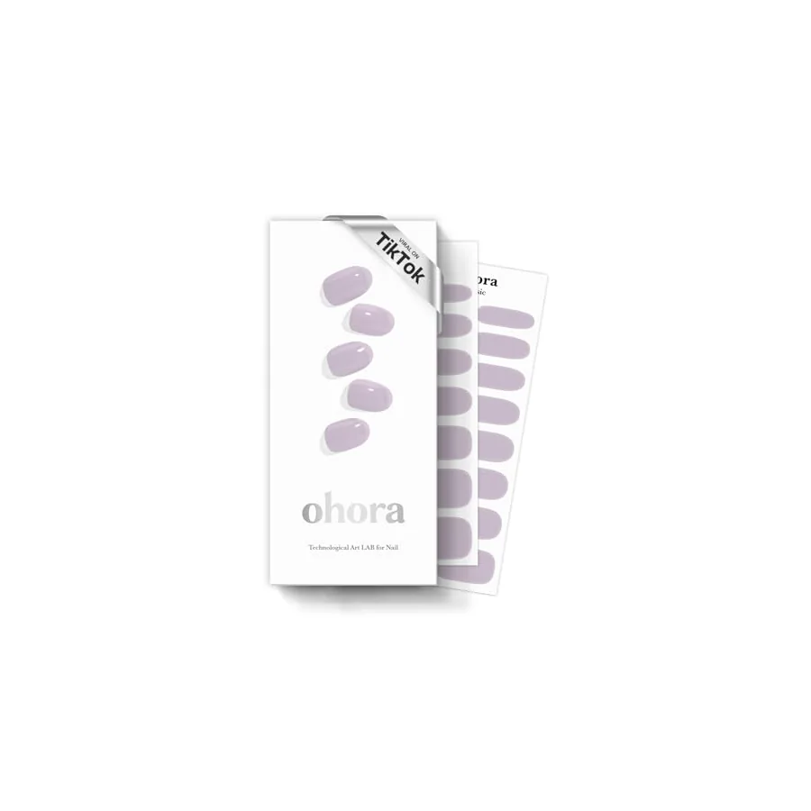 Additional view of Ohora N Cream Lavender Semi-Cured Gel Manicure
