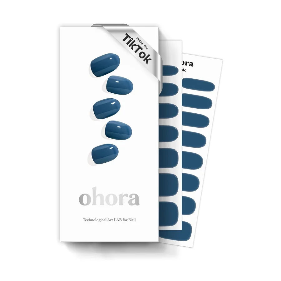 Ohora N Cream Indigo Semi-Cured Gel Manicure