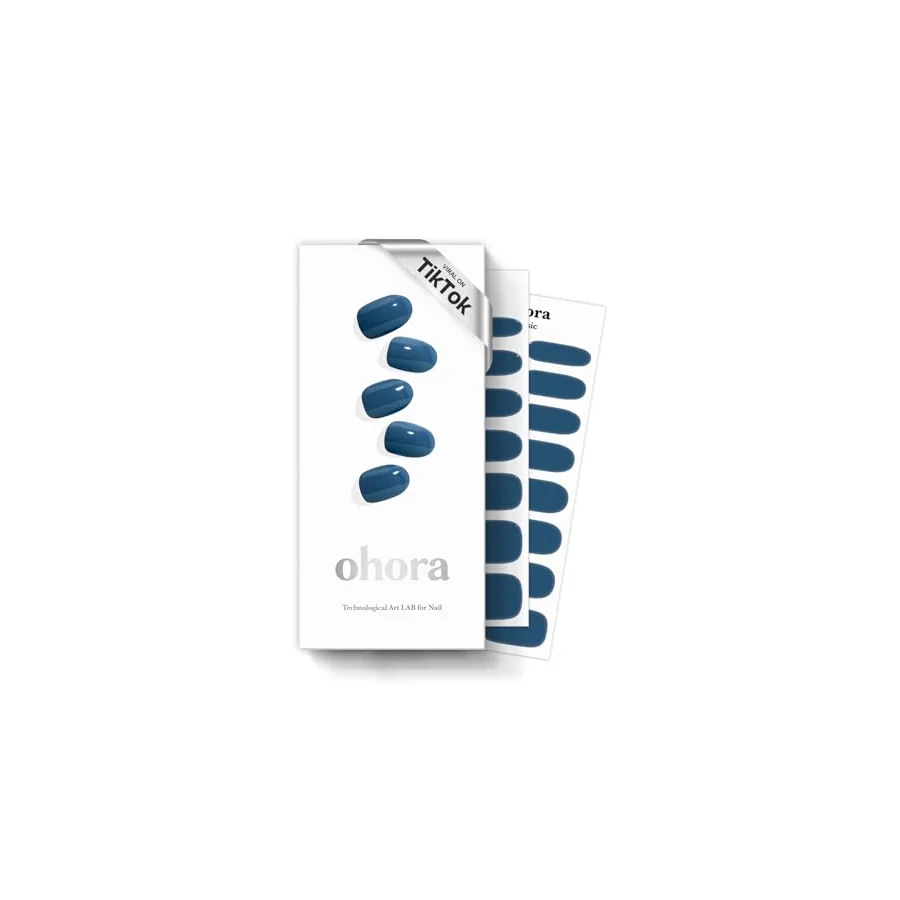Additional view of Ohora N Cream Indigo Semi-Cured Gel Manicure