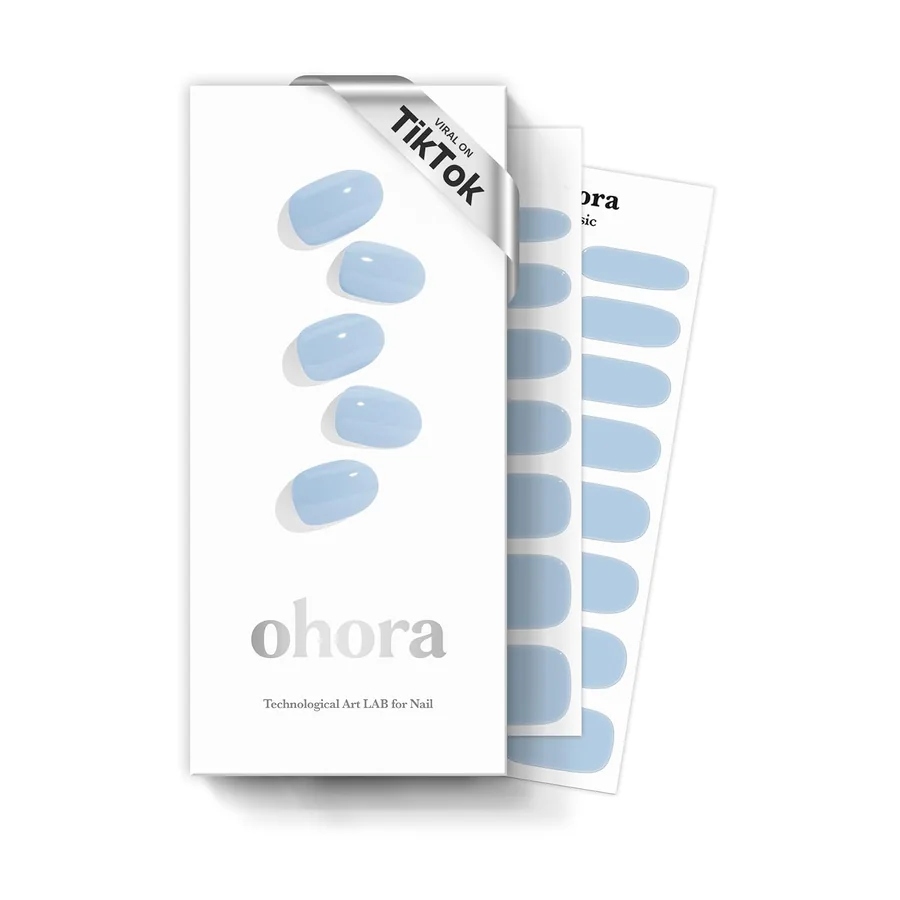 Ohora N Cream Sky Semi-Cured Gel Manicure