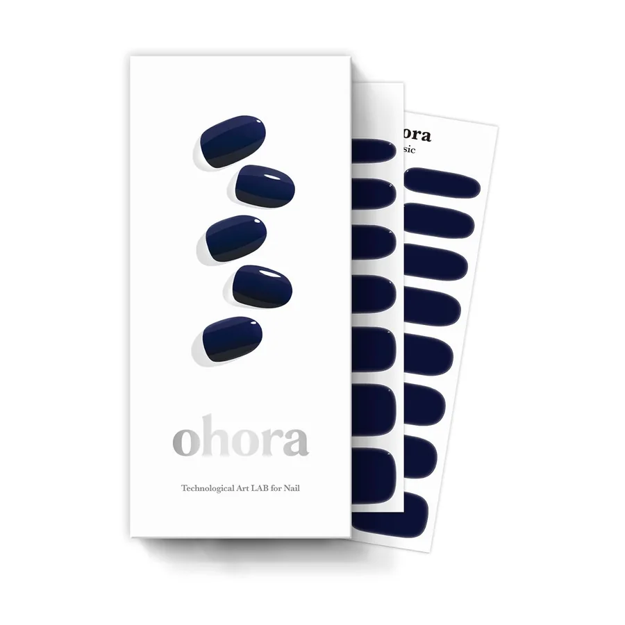 Ohora N Royal Navy Semi-Cured Gel Manicure