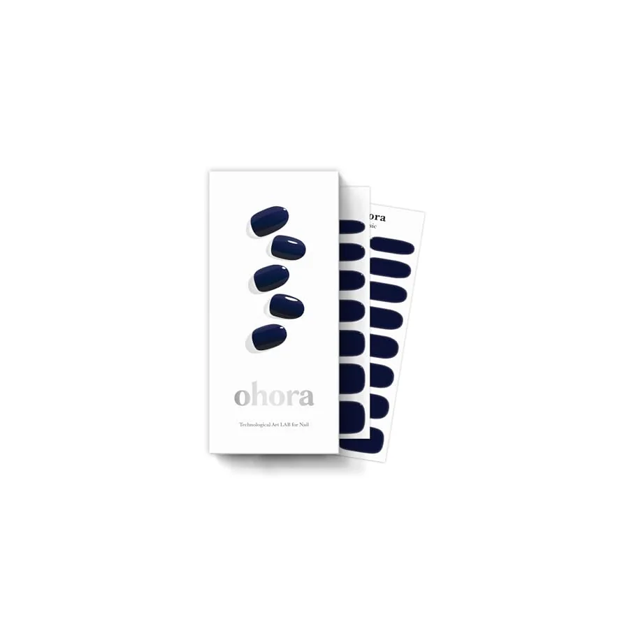 Additional view of Ohora N Royal Navy Semi-Cured Gel Manicure