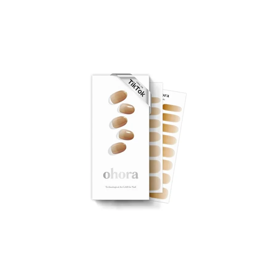 Additional view of Ohora N Caramel Glaze Semi-Cured Gel Manicure