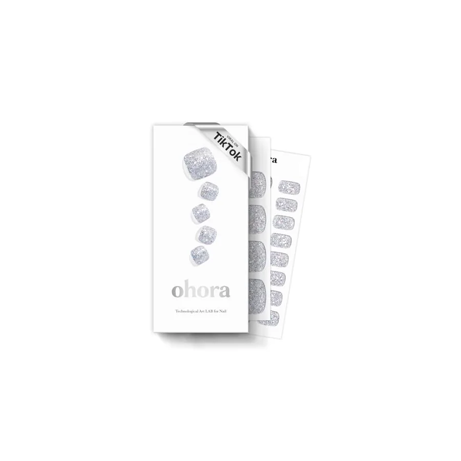 Additional view of Ohora P Glitter Shower Semi-Cured Gel Pedicure