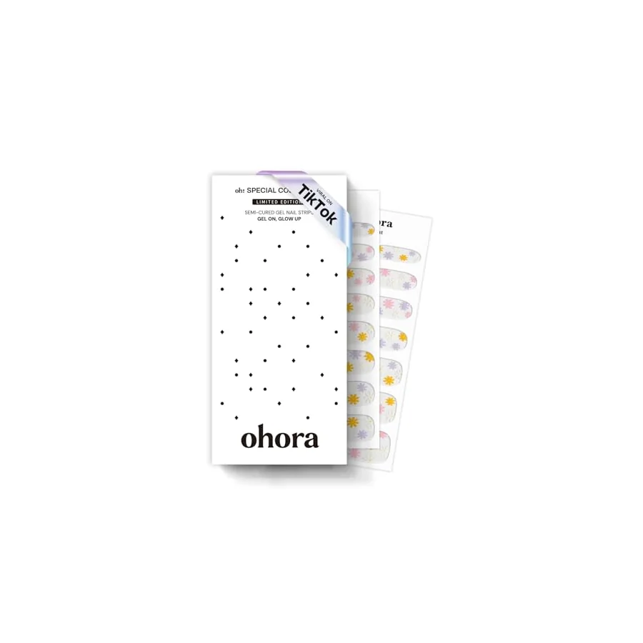 Additional view of Ohora N Daisy Disco Semi-Cured Gel Manicure