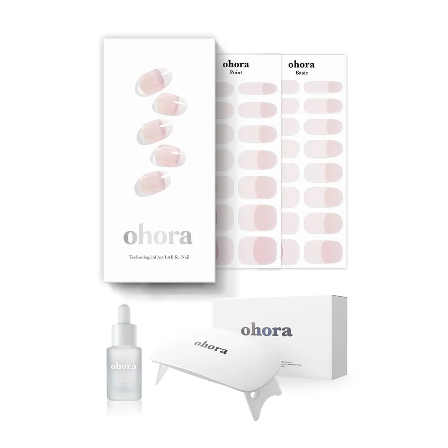 Ohora N Essential French Starter Kit Semi-Cured Gel Manicure