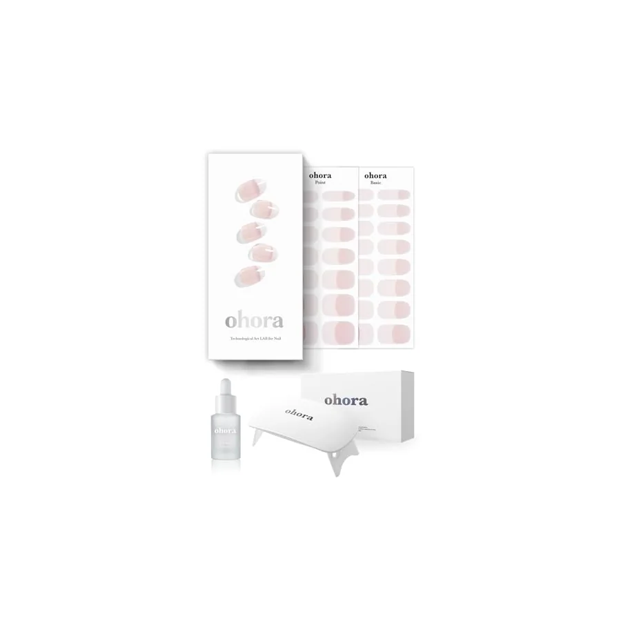 Additional view of Ohora N Essential French Starter Kit Semi-Cured Gel Manicure