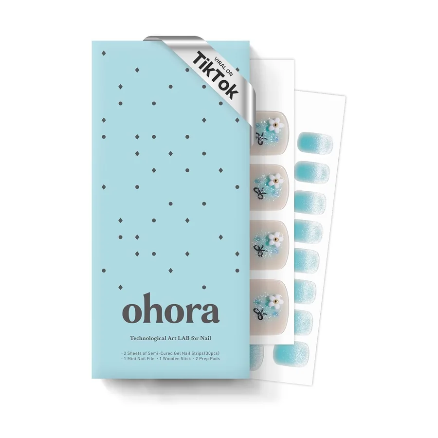 Ohora P Tanning Bear Semi-Cured Gel Pedicure
