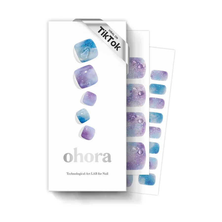 Ohora P Ajisai Drop Semi-Cured Gel Pedicure