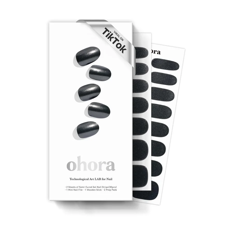 Ohora N Boba Chrome Semi-Cured Gel Manicure