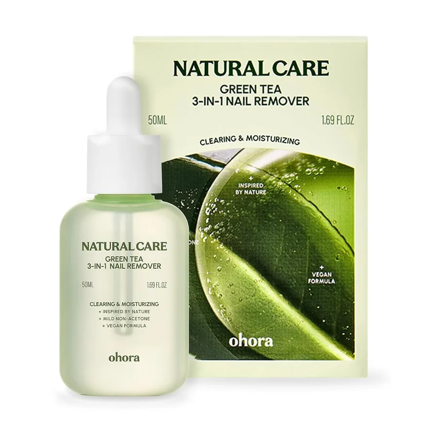 Ohora Natural Care Green Tea 3-in-1 Nail Remover 50mL