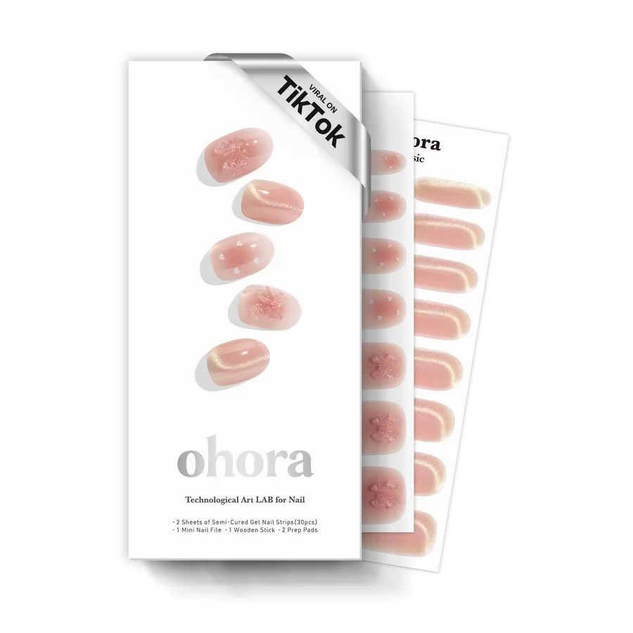 Ohora Semi Cured Gel Nail Strips Semi-Cured Gel Manicure