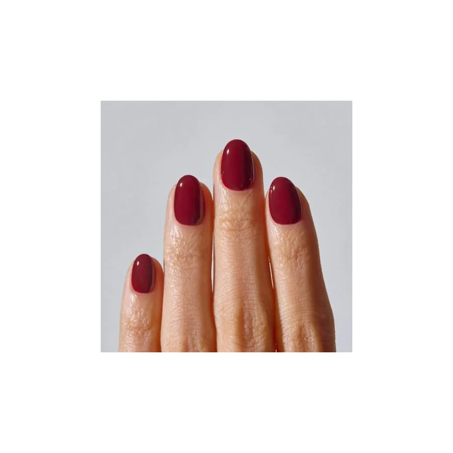 Additional view of Ohora Allure Burgundy Gel Press-On Nails — Short Oval