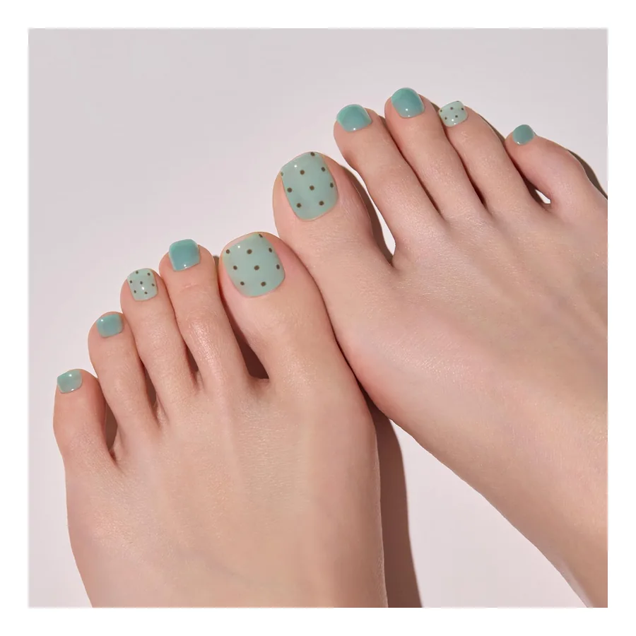 Additional view of Ohora P Mint Choco Semi-Cured Gel Pedicure