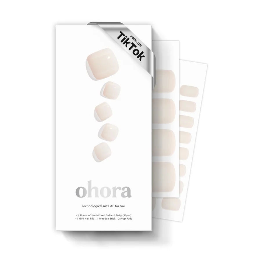 Ohora P Coconut Jelly Semi-Cured Gel Pedicure